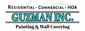 Guzman Inc logo for painting and wall covering services in Inland Empire.